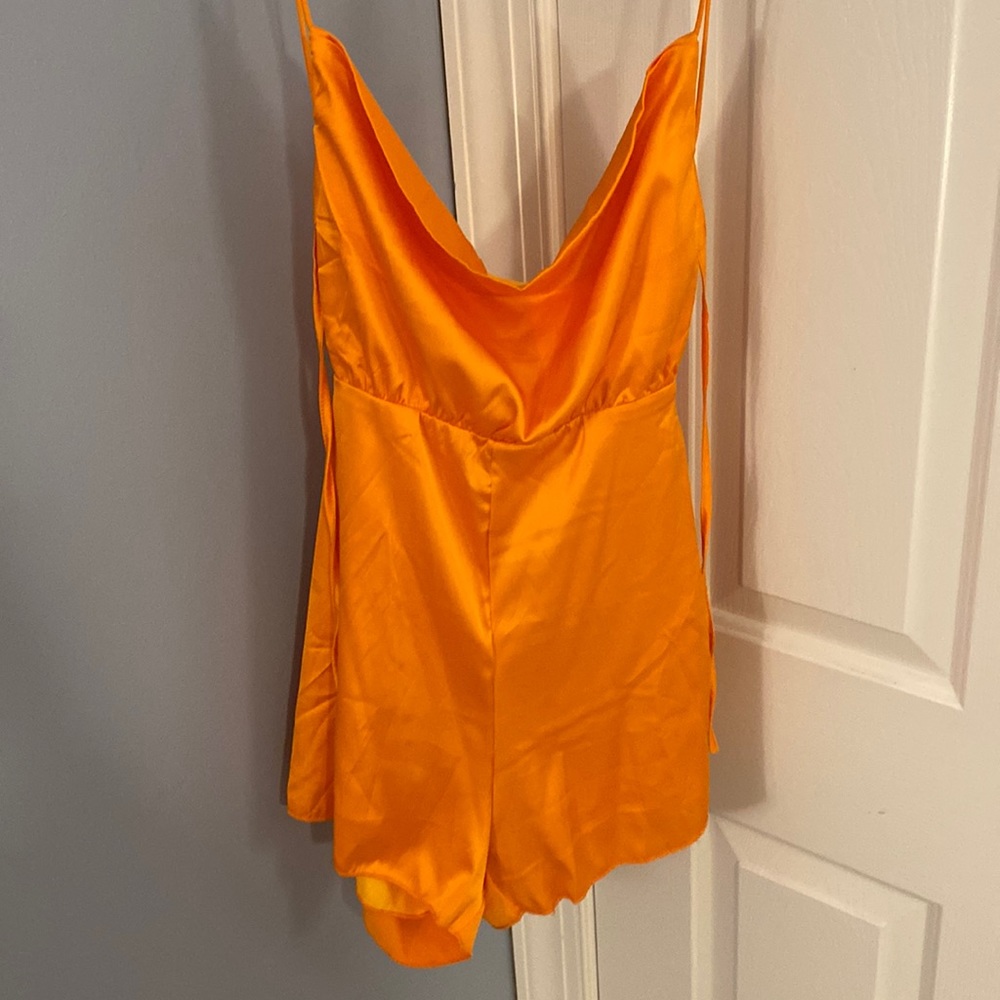 Orange Romper